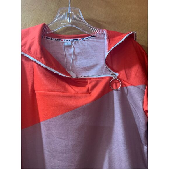 Multi Color Women’s Pullover Sweatshirt #fall #light weight - Picture 2 of 10